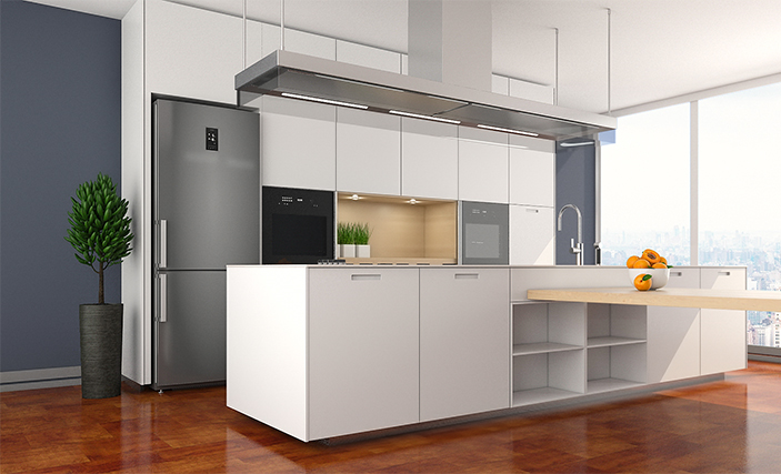Обновленный дизайн холодильников ХМ-4521-ND и ХМ-4524-ND в интерьере